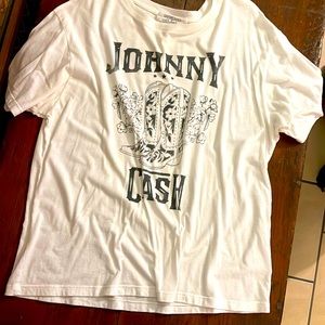 Free People Johnny Cash Shirt
